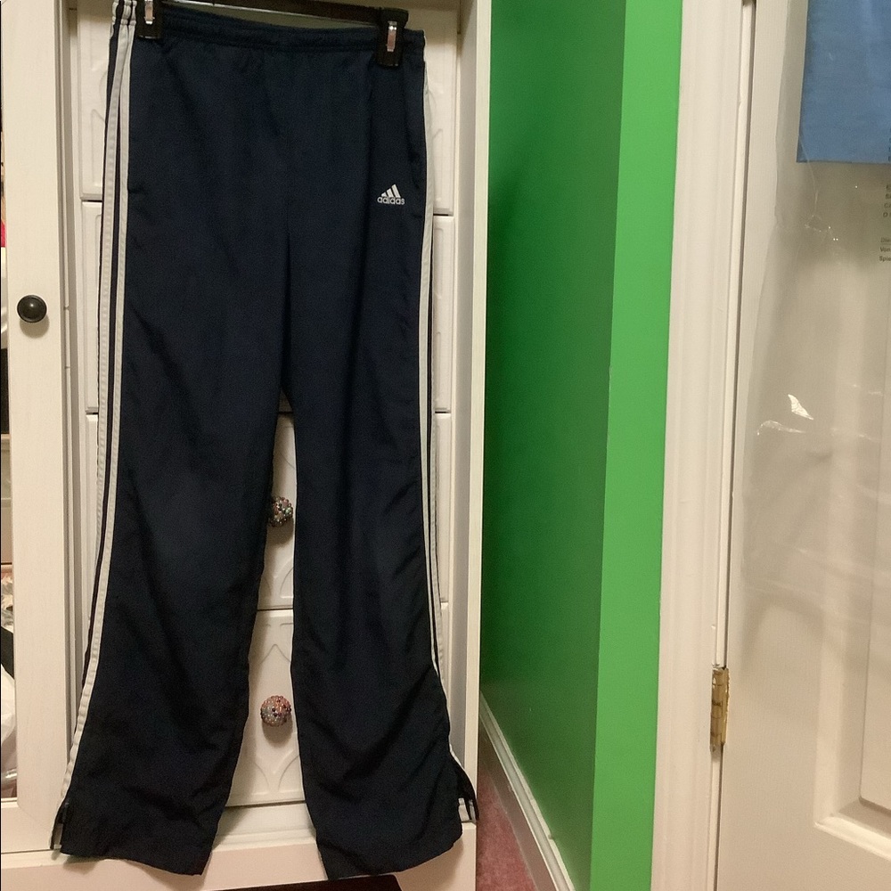 adidas active wear pants joggers size small excellent!